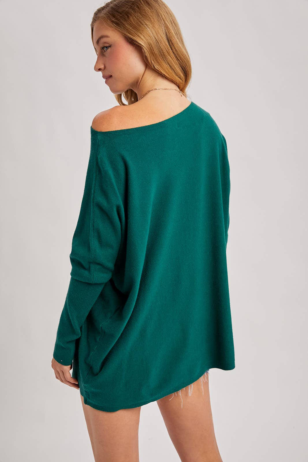 Bluivy - Wholesale Tunic - Women's - FLOWY BOATNECK DOLMAN TUNIC - ST. PATRICK'S DAY70