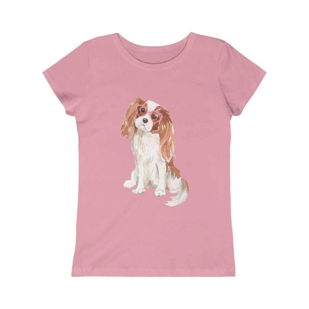 Pink N Paw - Wholesale Screen Printed T-Shirt - Kids - Cavalier Lover - Cute Kids Shirt7