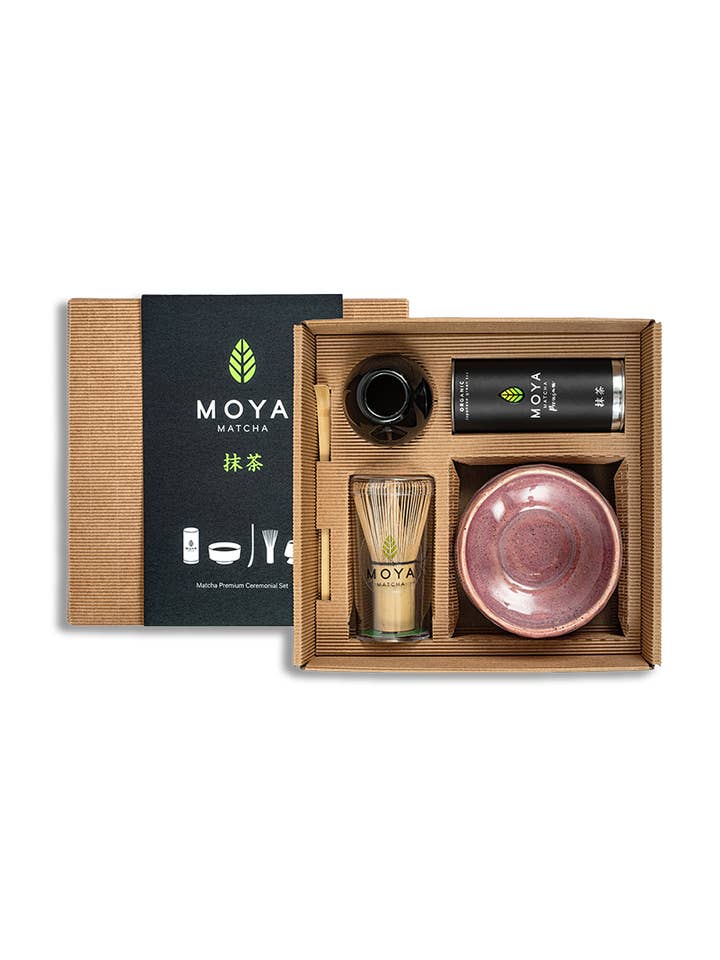 Moya Matcha Ceremonial Set Botan for wholesale by Moya Matcha