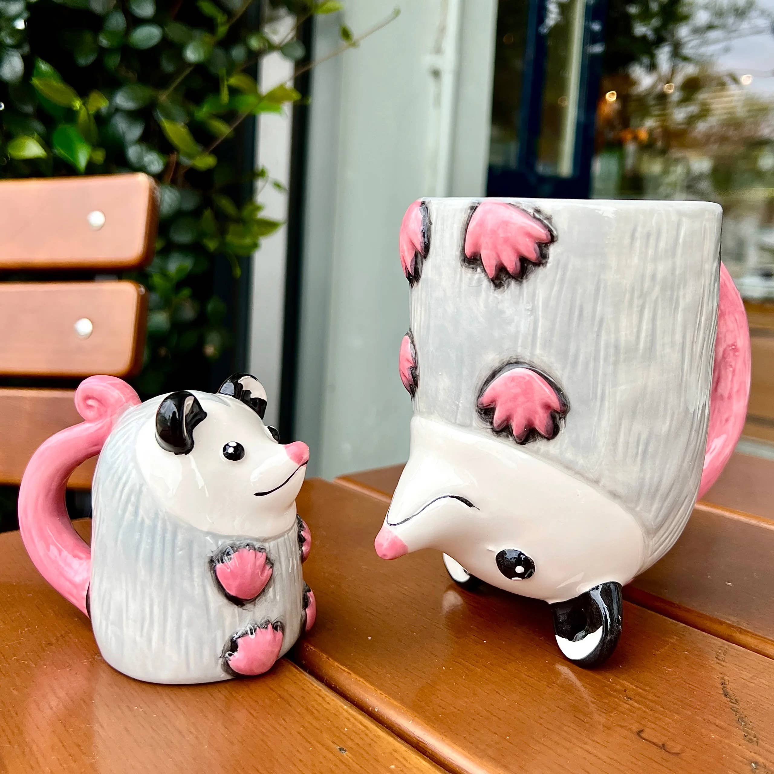 Sesame the Opossum - Wholesale Coffee Mug - Upside-Down Opossum Mug!5
