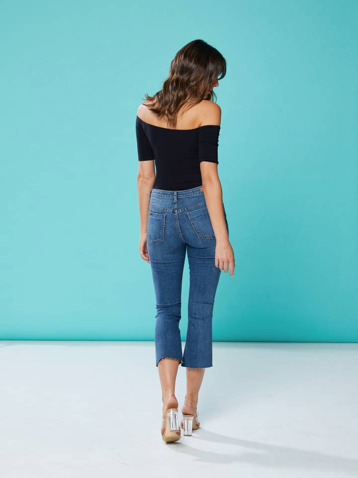 New London Jeans - Wholesale Jeans – Women’s - Yate Mini Flare Denim4