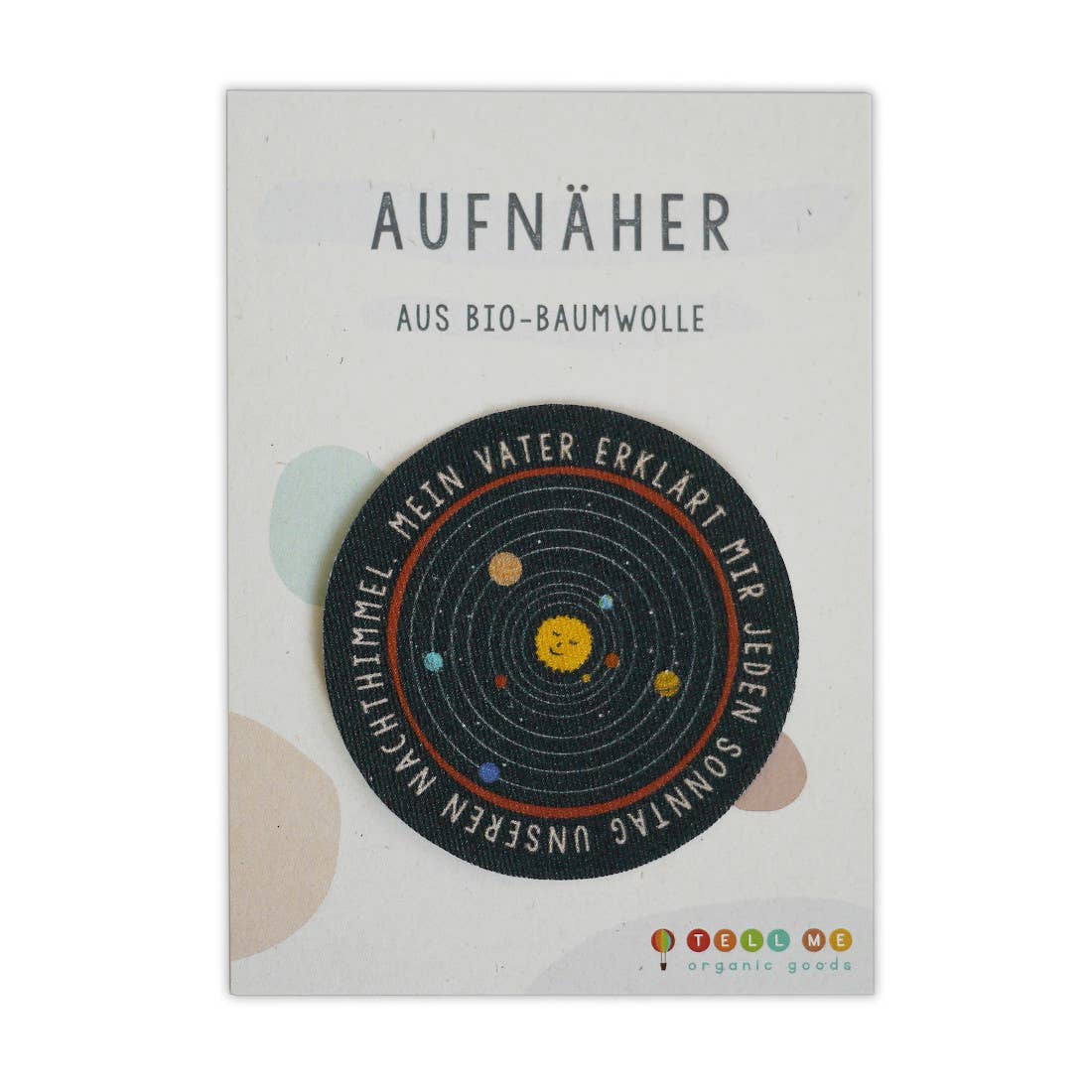 Tell Me - Vendita all'ingrosso Toppe - Toppa sistema solare bio0