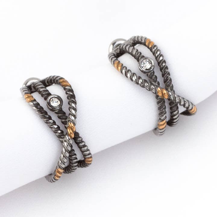 Stalen Oorbel GKE2301103 voor wholesale door Shebiju