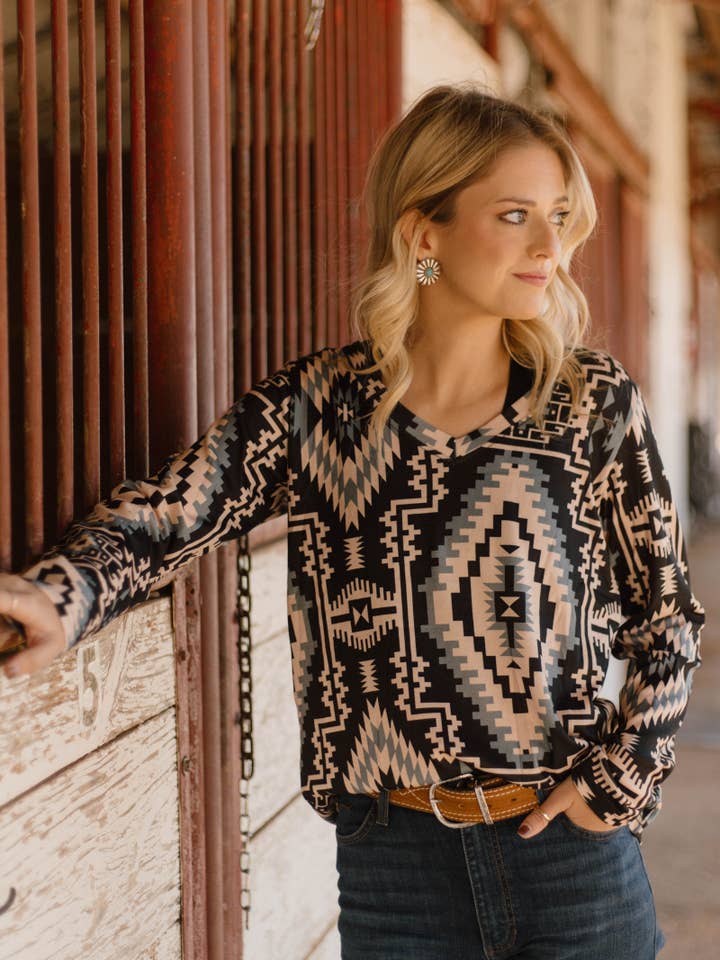 Sterling Kreek - Wholesale Blouse - Women's - Ashwood Trail Top4