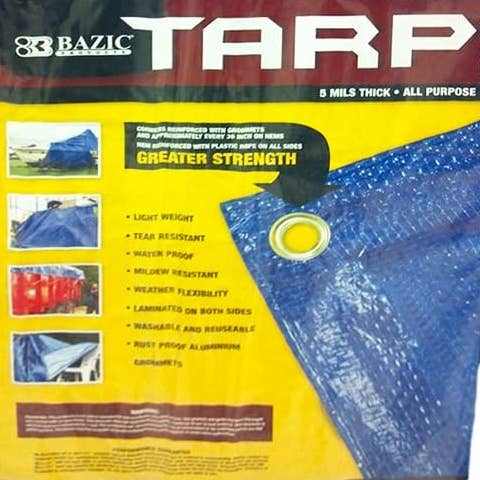 Innovarix - Wholesale Tent - Tarp 4x6 - Multi Purpose Cover For Tent, Gardening Etc