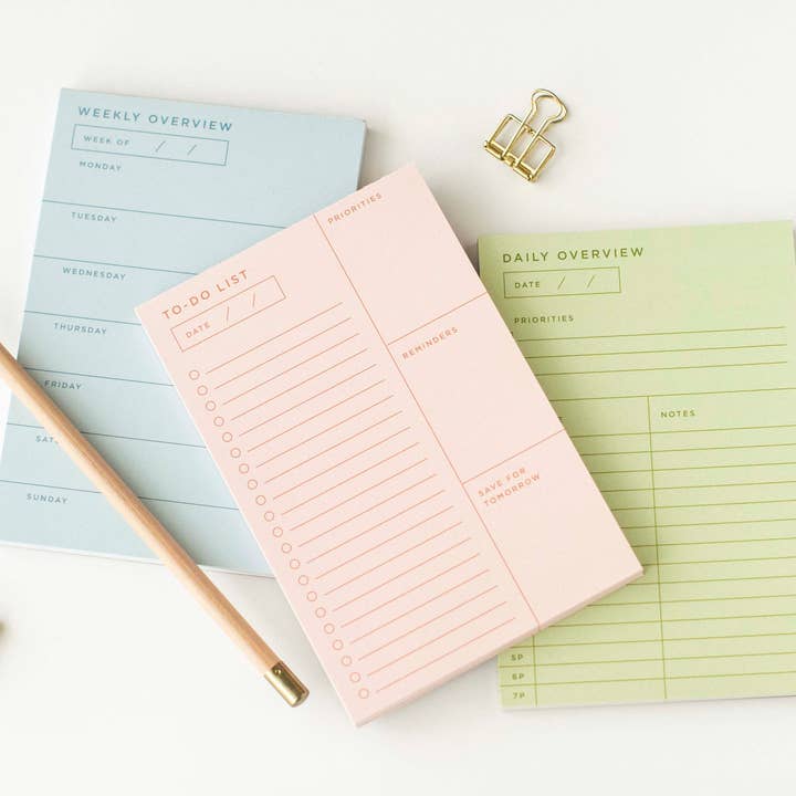 Line & Kind Paper Co. - Vendita all'ingrosso Bloc notes - Panoramica giornaliera Blocco note3