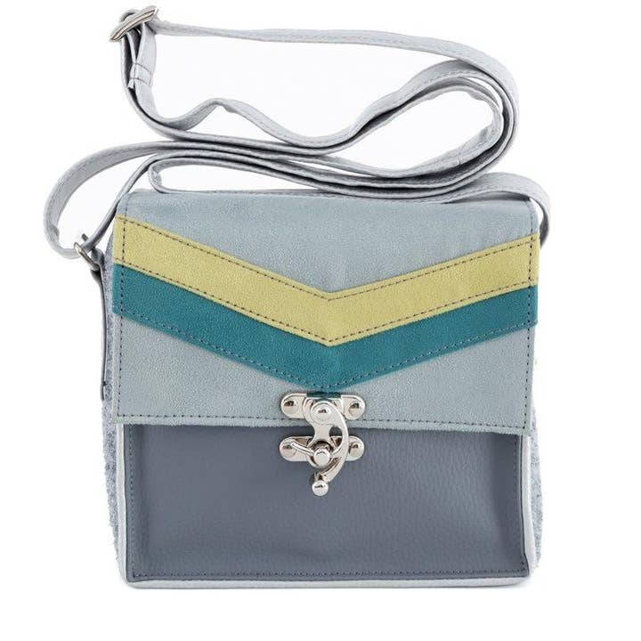 Cube Bag V-Stripe mineral für den Großhandel von Flio-Design