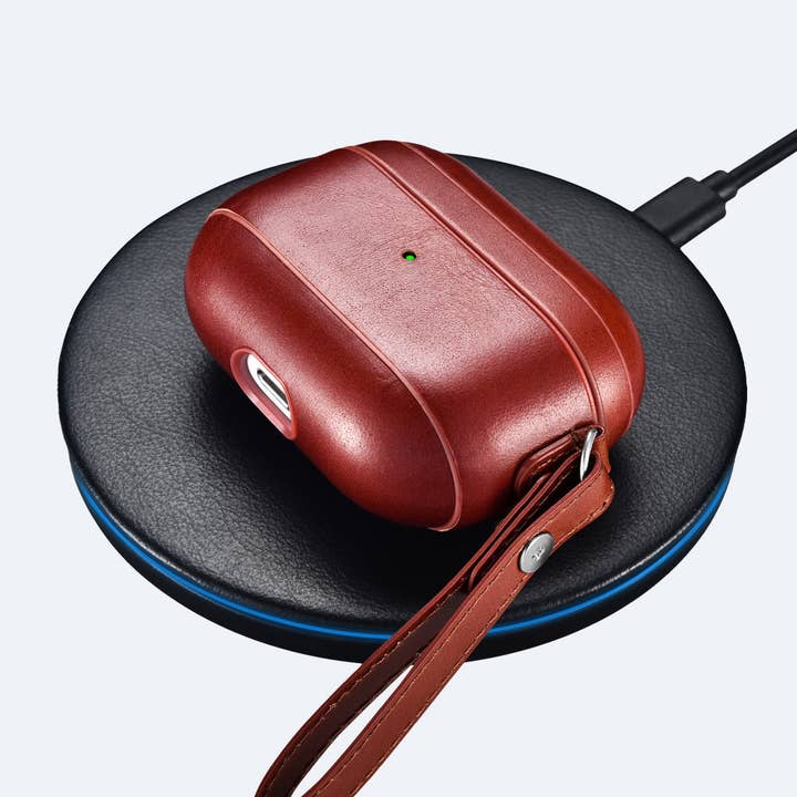 OXA LEATHER - Wholesale Earphone/Headphone Case - Unisex - Leather Apple AirPods Pro Case - Strap13