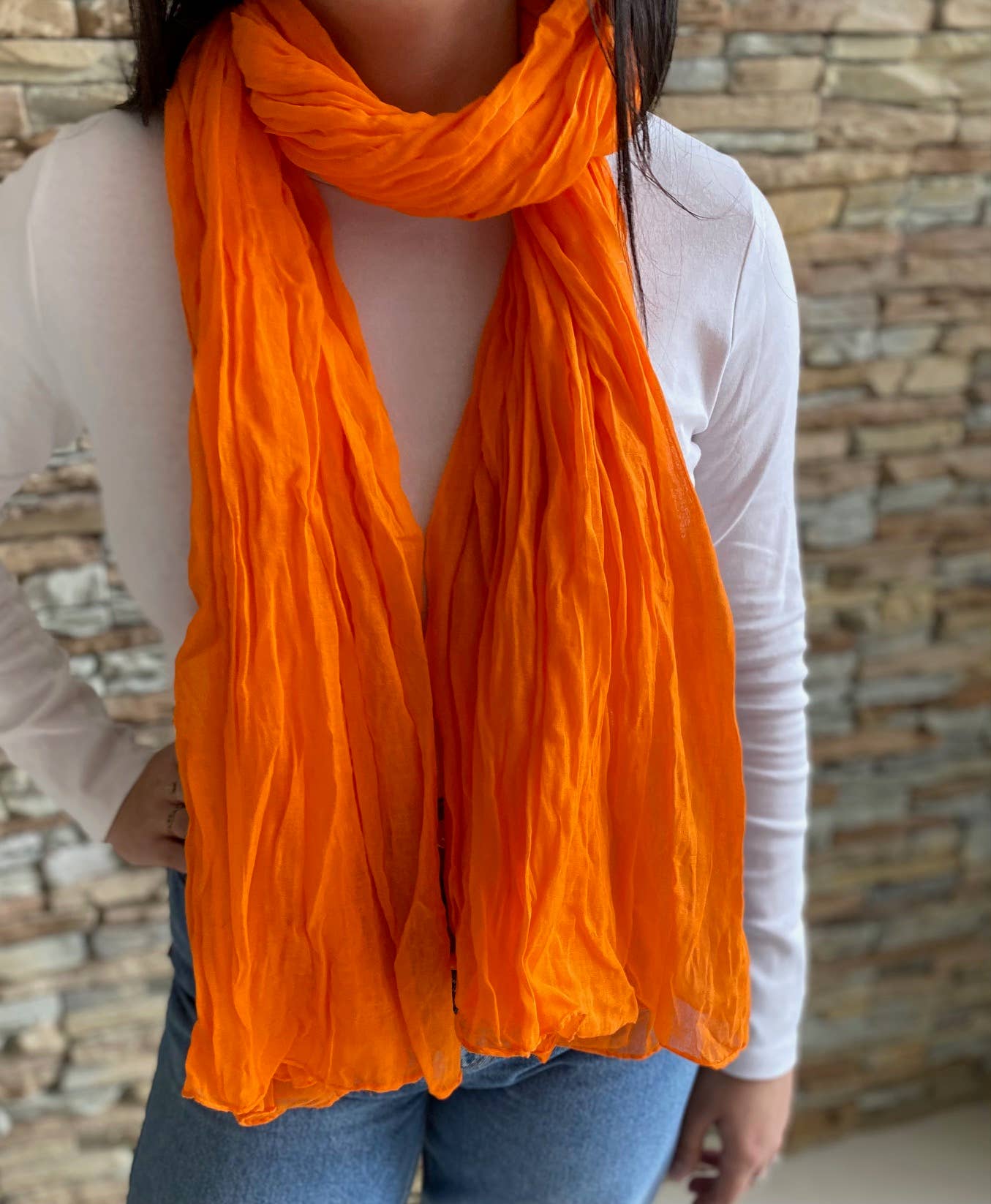 Maison Unik Accessoires - Wholesale Scarf - Unisex - Plain Cheche Scarf 100% Cotton - Unisex - 54 colors38