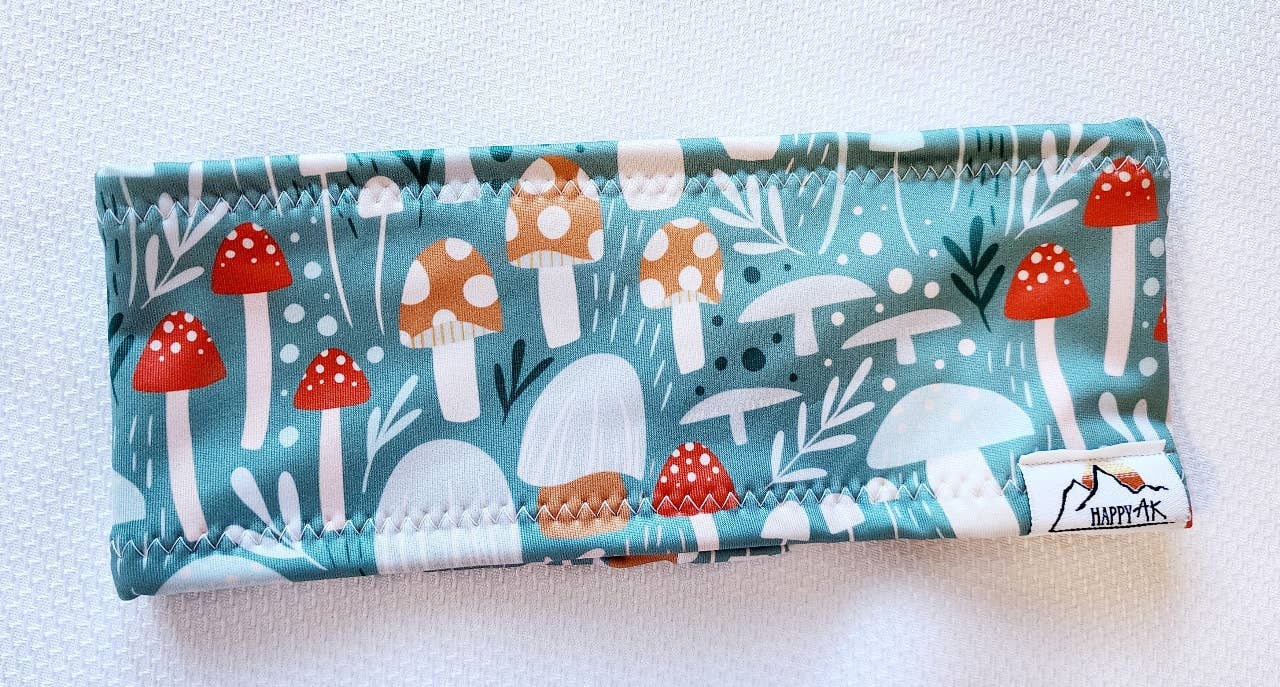 HappyAK Handmade Headbands and Neckwear - Vendita all'ingrosso Fascia per capelli - Donna - Fasce per Capelli Foderate in Pile (Floreale/Natura)-Pacchetto6