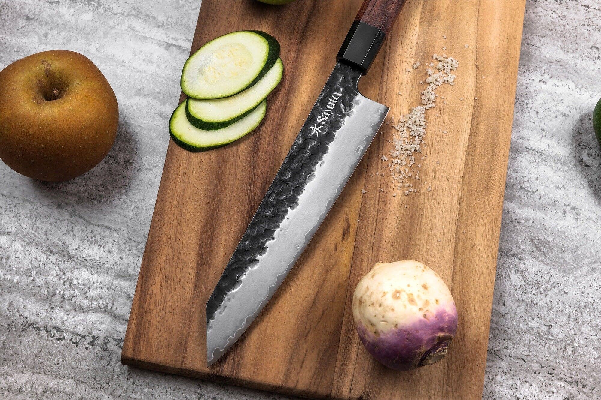Les Découpeurs - Wholesale Kitchen/Utility Knife - Sayuto Sequoia San Mai Chef's Knife 21cm3