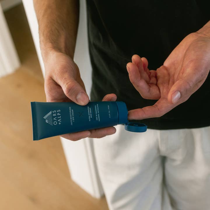 Oars + Alps - Wholesale Facial Moisturizer - Men's - Men's Face + Eye Cream Moisturizer, Shea Butter, Jojoba Oil5