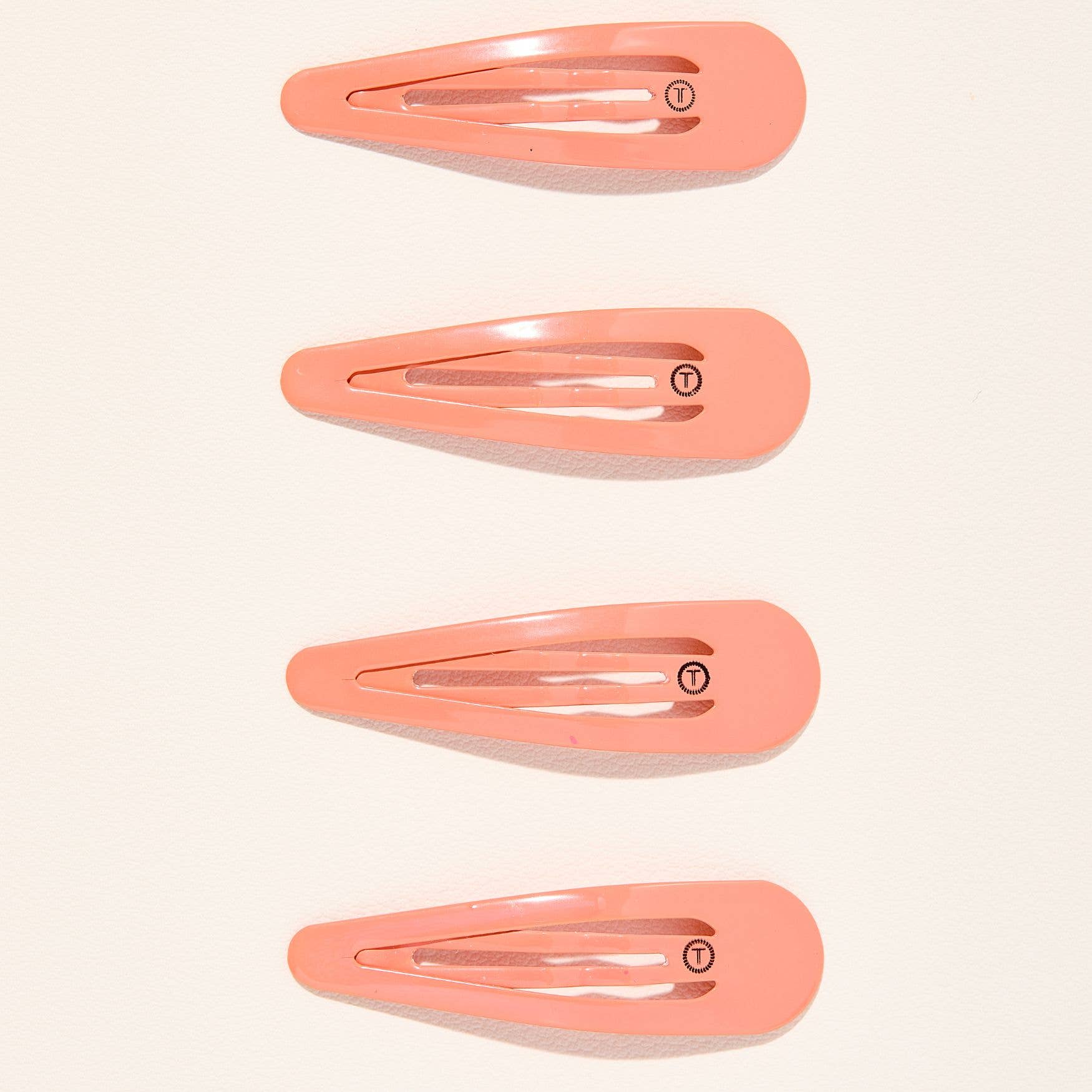 TELETIES – Engroshandel Hårspænde - Dame – Snap Clip | Coral Craze | 6 stk.6