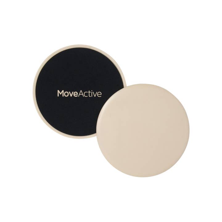 MoveActive - Wholesale Fitness Equipment - Core Sliders - Almond