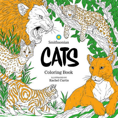 Cats: A Smithsonian Coloring Book and other Purchase Wholesale cat coloring book. Free Returns & Net 60 Terms on Faire trending on Faire.
