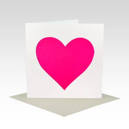 GEN096 - Fluoro Lyserødt hjerte for engroshandel hos Rhicreative
