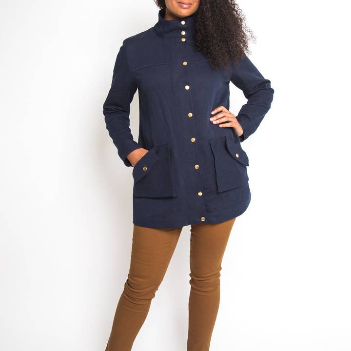 Closet Core Patterns - Wholesale Craft sewing kit - Kelly Anorak Jacket Sewing Pattern2