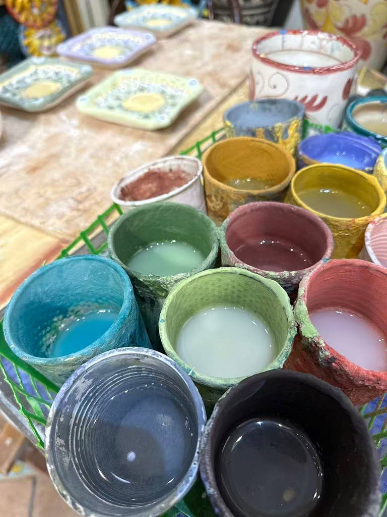 Euro Ceramica Home | ClayBarn - Wholesale Platter - Exclusively on Faire - Sicilia Hand Painted Serving Platter8