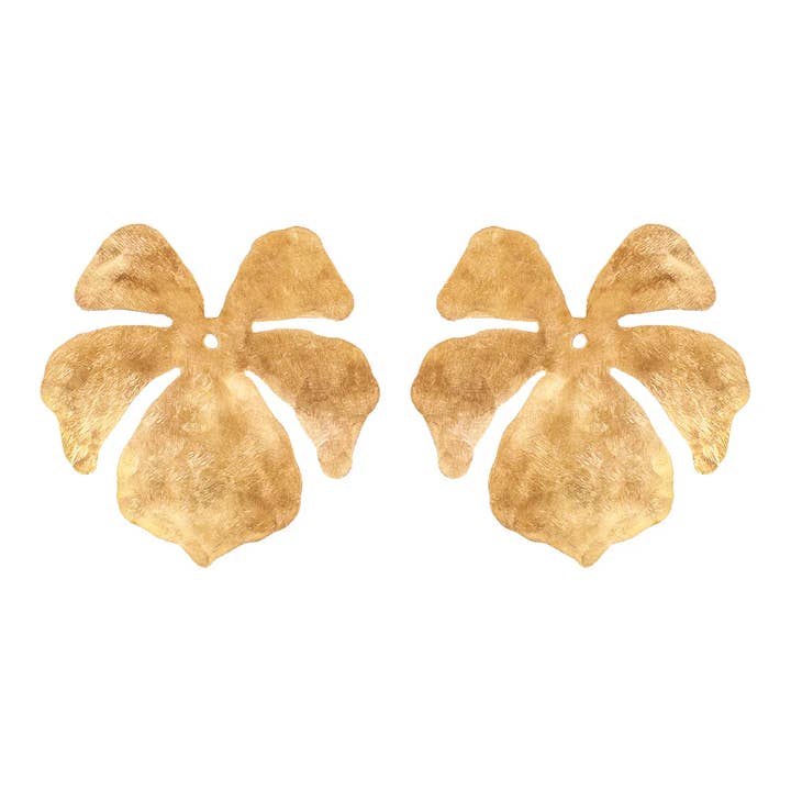 Orecchini Tahiti Oro per la vendita all'ingrosso da parte di We Dream in Colour