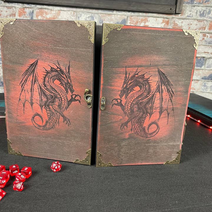 Fandomonium - Venta al por mayor Juegos de mesa - Pantalla maestra de Fire Dragon Dungeon8