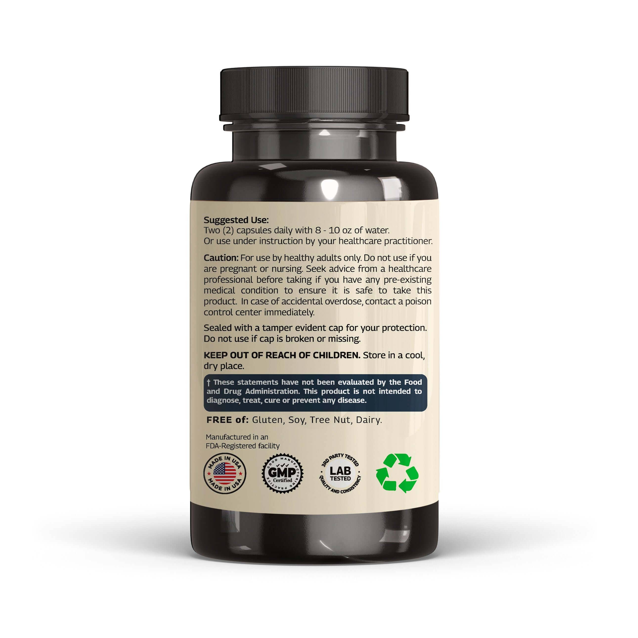 VINATURA SUPPLEMENTS - Wholesale Oral Supplement/Vitamin - Sea Moss, Blue Vervain, Olive Leaf Extract, Ashwagandha 1250mg6