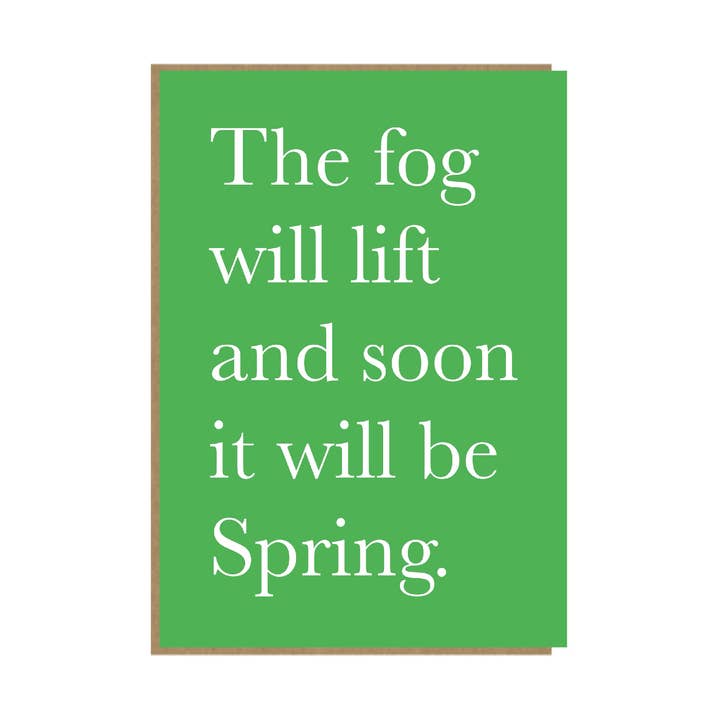 Frühling - Leere Karte - Karte der Freundlichkeit und Positivität für den Großhandel von Pickled Prints