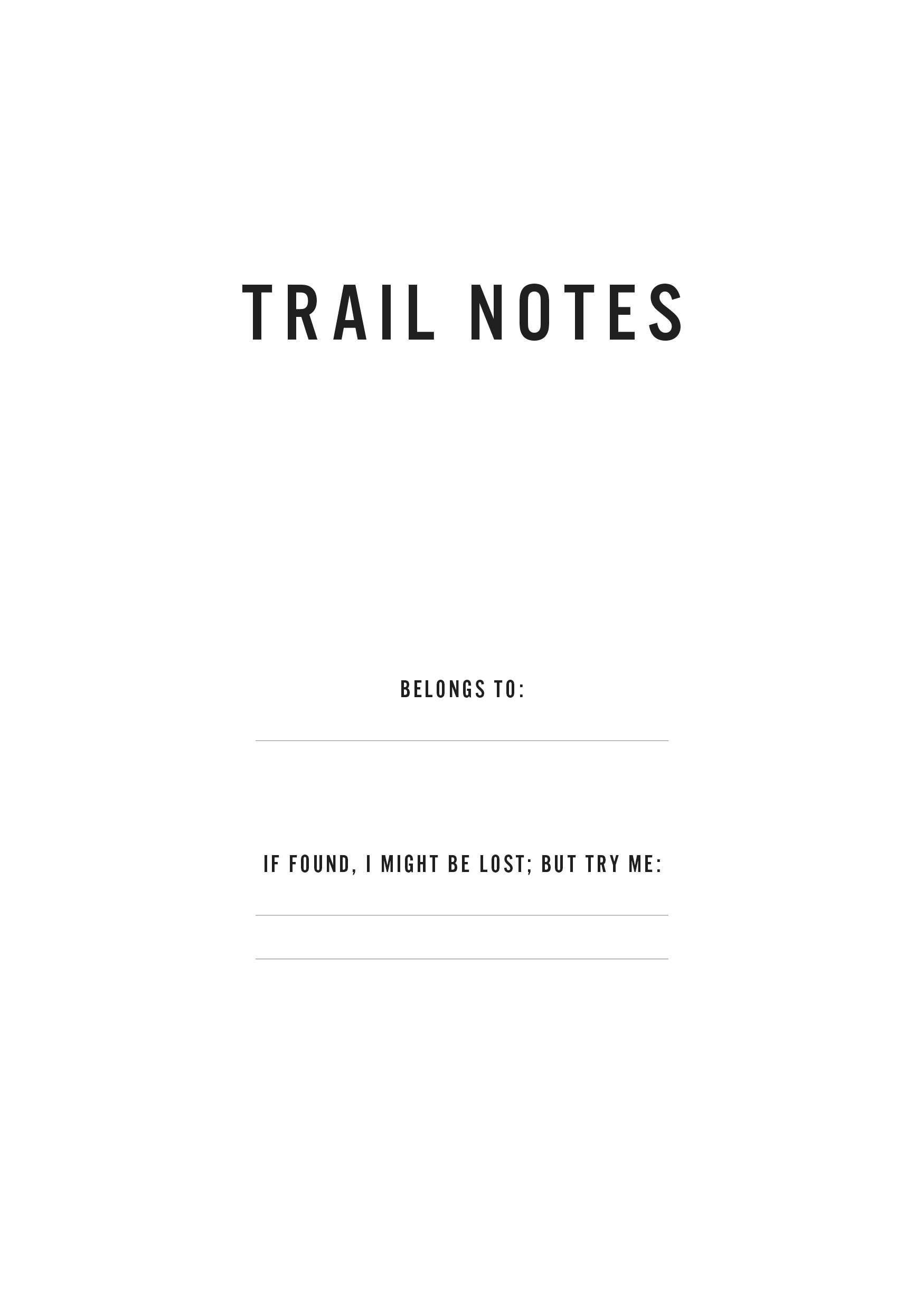 Mountaineers Books - Vendita all'ingrosso Diari/agende - Trail Notes - Diario per appunti e disegni delle tue avventure1