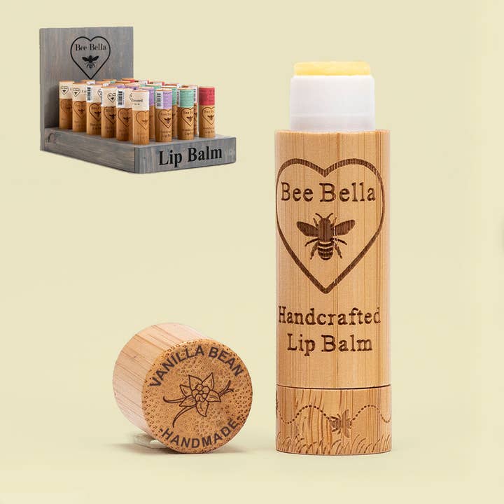 Bee Bella - Wholesale Lip Balm - Vanilla Bean Lip Balm | 6 Pack3