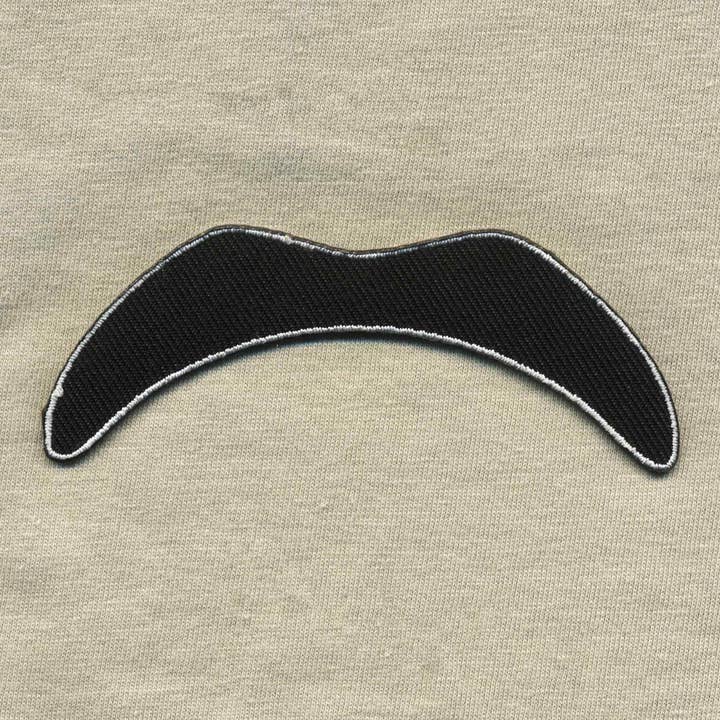 Tribal Trade GmbH - Wholesale Patch - Mustache Mustache Hanging Sticker Mustache Patch3