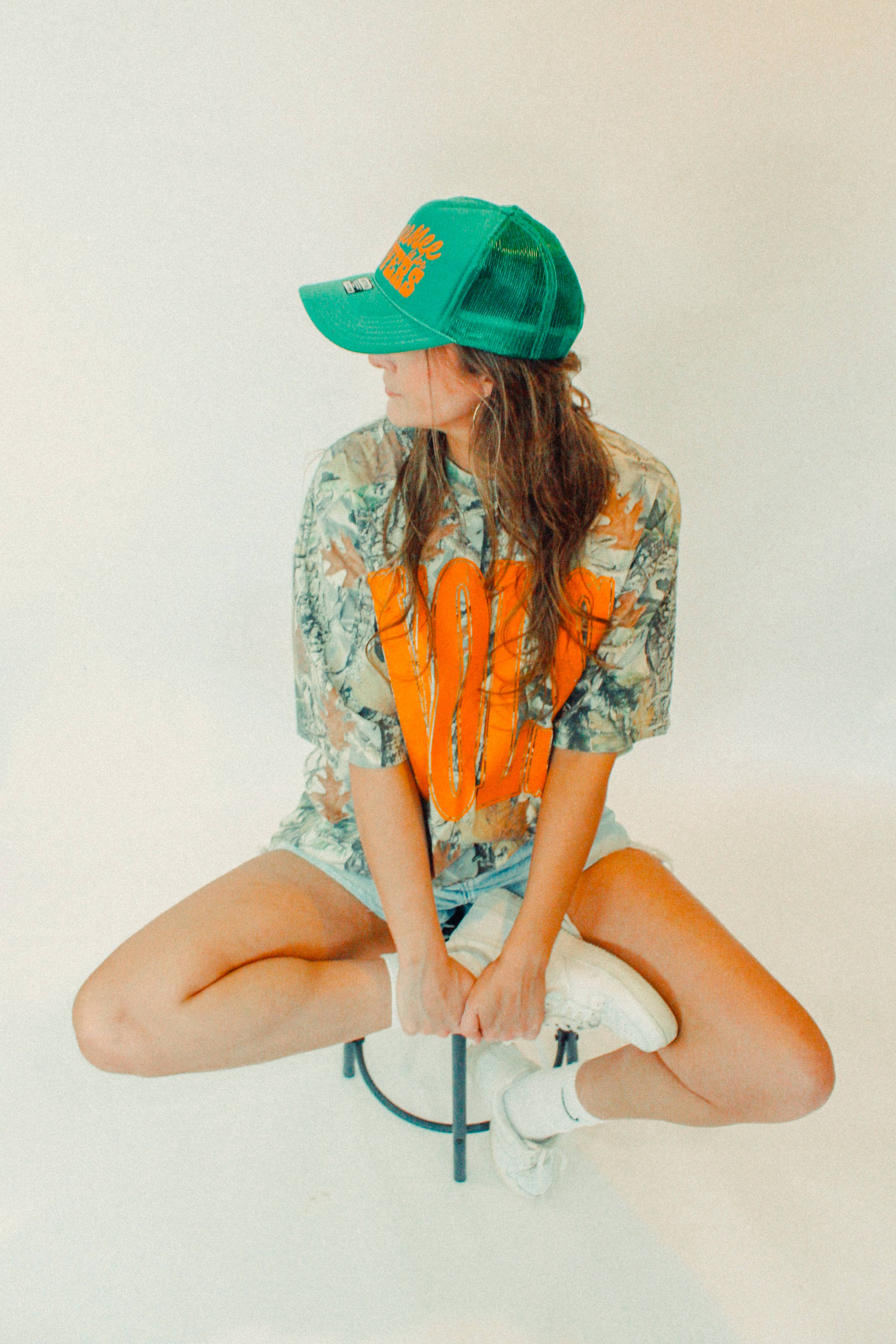 The Clandestine Underground – boné - Unissexo por atacado – Para os amantes, Chapéu Tennessee Western Trucker (Laranja)1