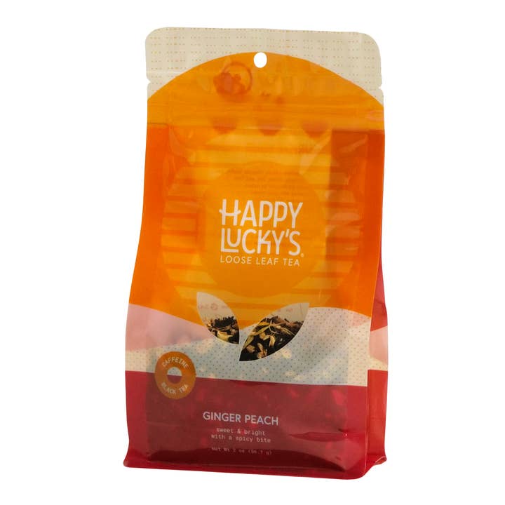Happy Lucky's - Wholesale Loose Tea - Ginger Peach Tea