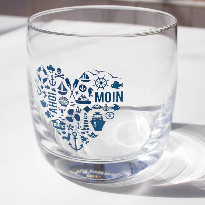 Bow & Hummingbird - Wholesale Cocktail/Liquor Glass - Crystal glass, whiskey glass "Nordic by Heart" made in EU1