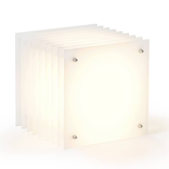 Lớp small square in milky acrylic for wholesale by BANG