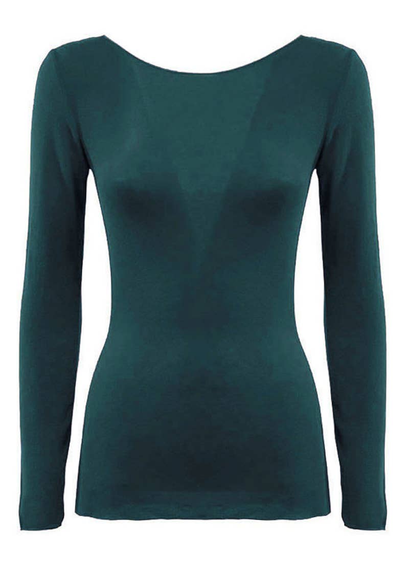 POUR MOI - Wholesale Knit Top - Women's - BASIC BOAT NECK CASHMERE SWEATER3