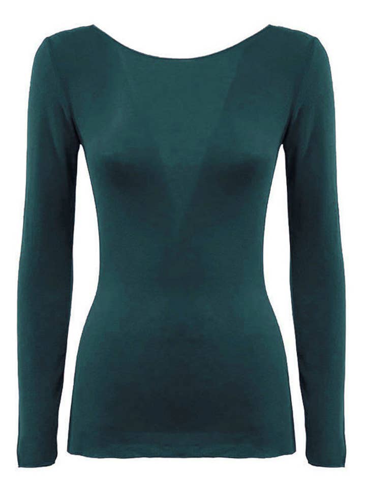 POUR MOI - Wholesale Knit Top - Women's - BASIC BOAT NECK CASHMERE SWEATER3