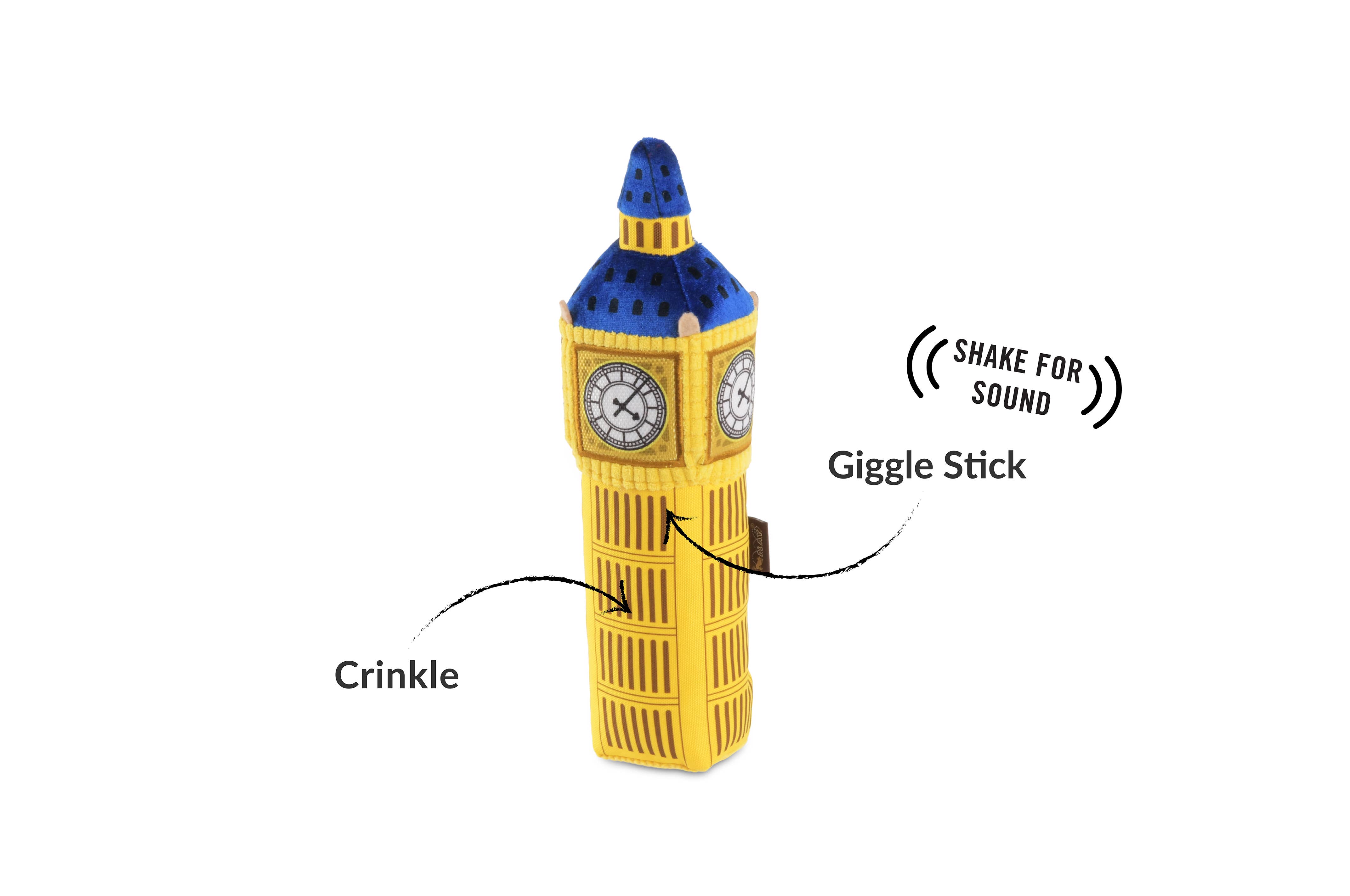 P.L.A.Y. Pet Lifestyle and You - Wholesale Pet Plush Toy - Dog - Totally Touristy - Big Ben8