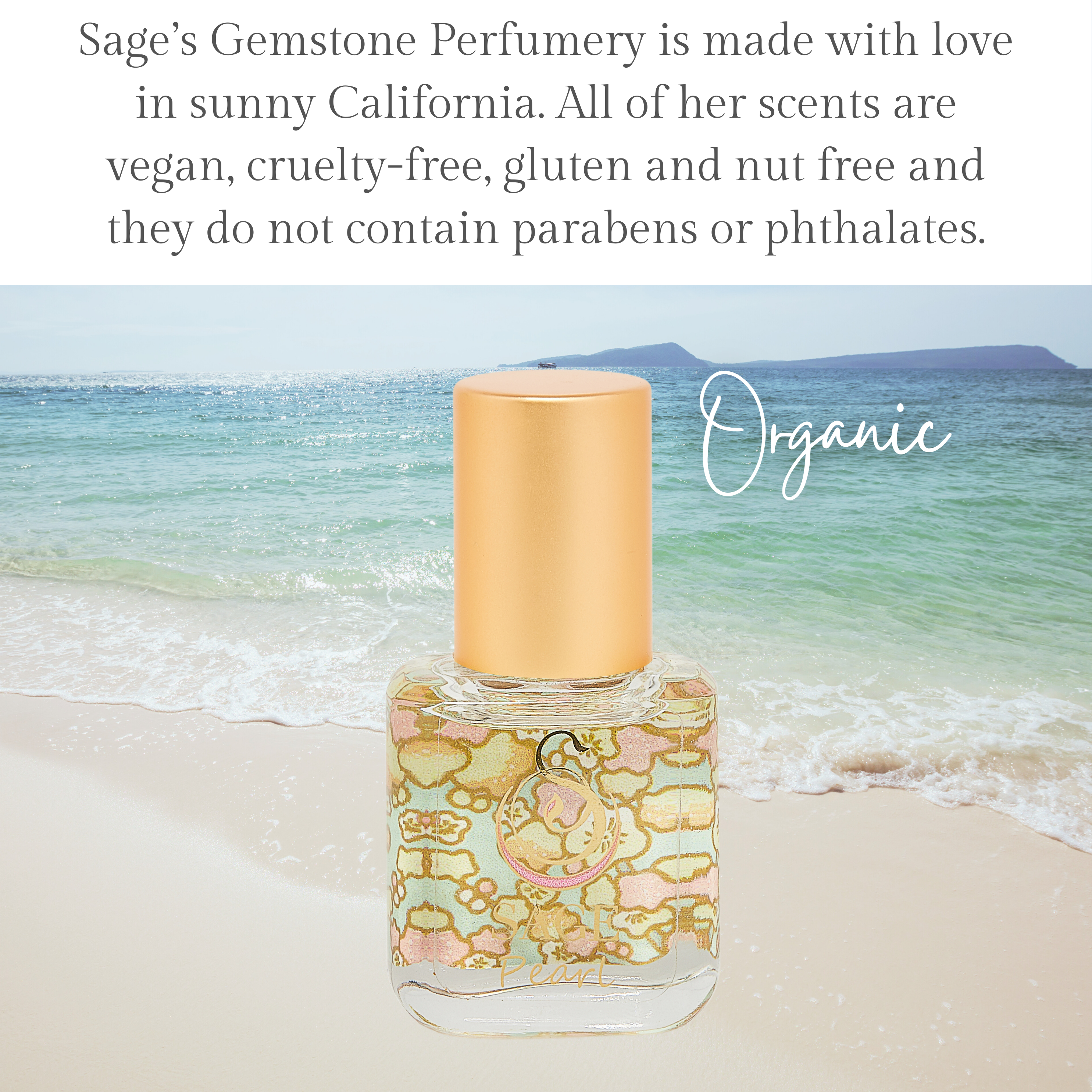 The Sage Lifestyle - A Gemstone Perfumery - Wholesale Roll-On Fragrance - Pearl Organic Perfume Roller - Mini Perfume Oil - Extract - 1/4 oz 4