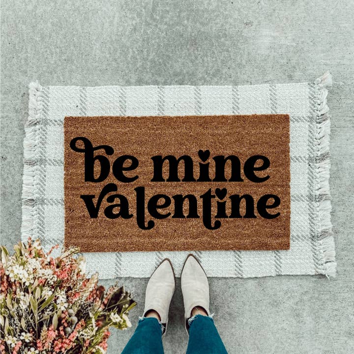 Be Mine Valentine Doormat for wholesale by Maddox and Co.