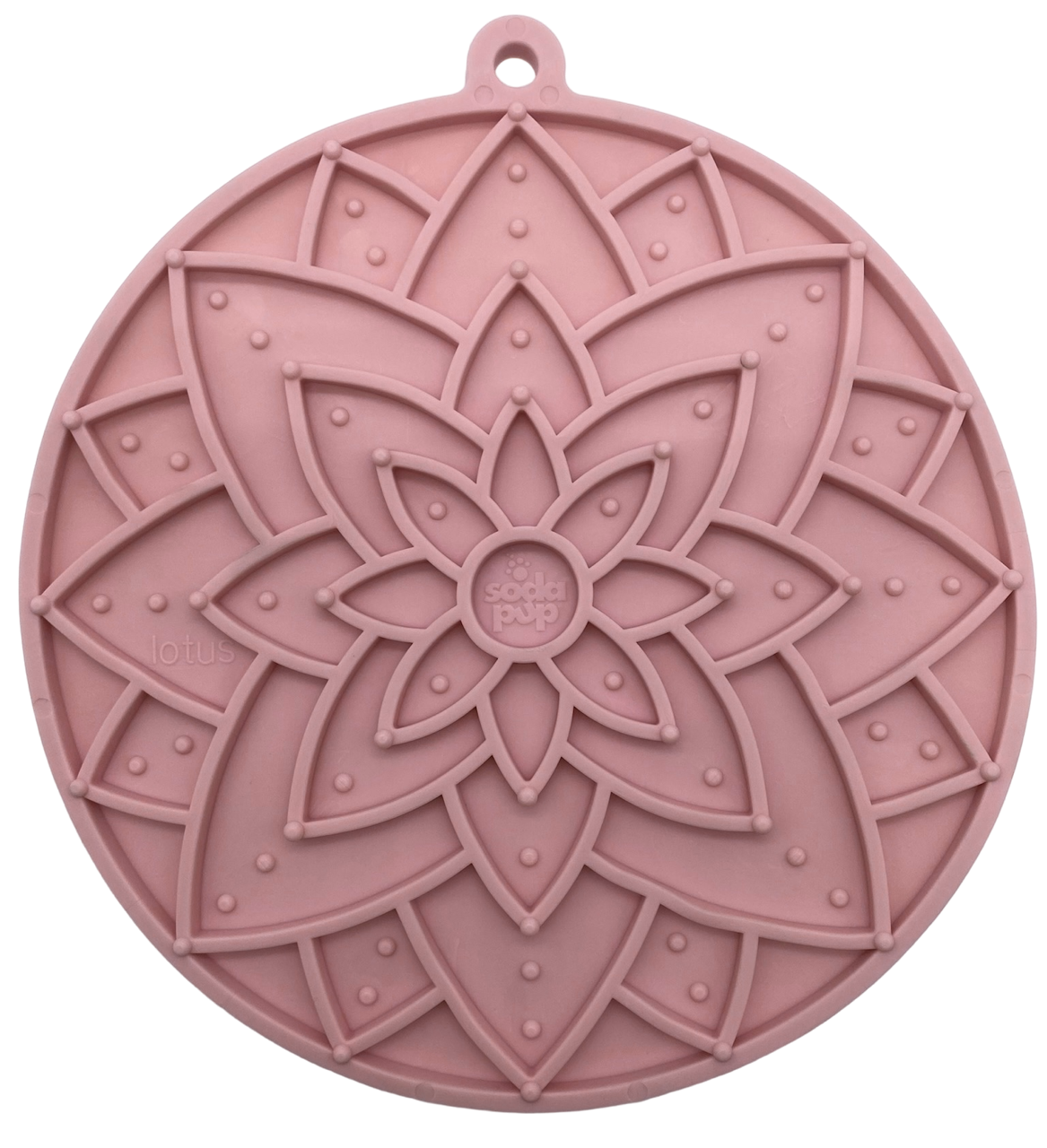 SodaPup Dog Toys - Wholesale Pet Food Mat - Dog - Lotus eMat Enrichment Lick Mat With Suction Cups2