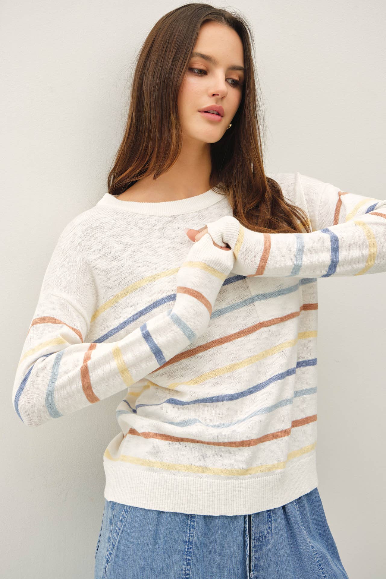 Be Cool - Vente Pull en maille – femme - HAUT PULL EN MAILLE MULTICOLORE9