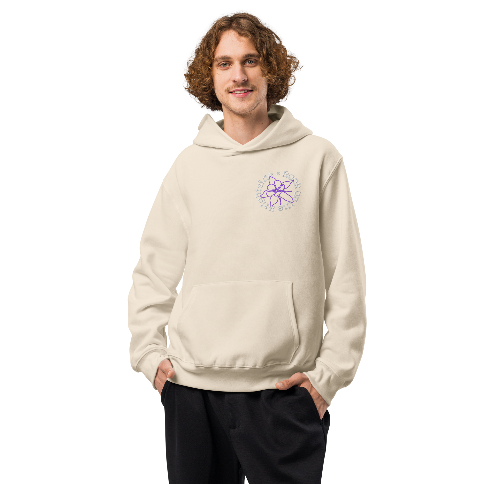 Good Afterneuen Goods - Wholesale Hoodie - Unisex - Brightside Embroidered Hoodie3