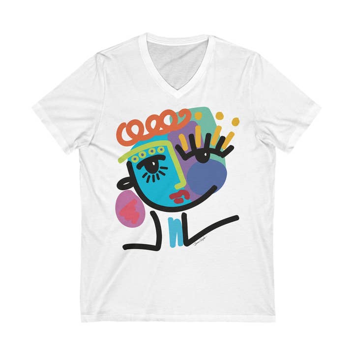 Hazel ART Shirt Graphic Tee Original Art for wholesale by THERESA DELGADO