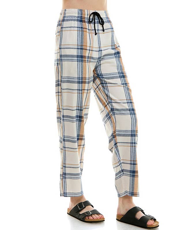 patrol jeans - Wholesale Sleepwear Bottom - Women's - Comfortable Yarn Dyad Flannel Pajama