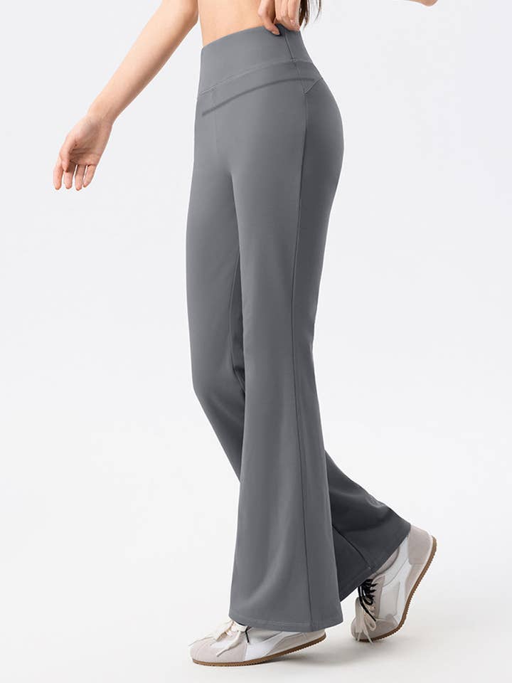 WarmFlow Fleece Flare Pants for wholesale by KIBRA