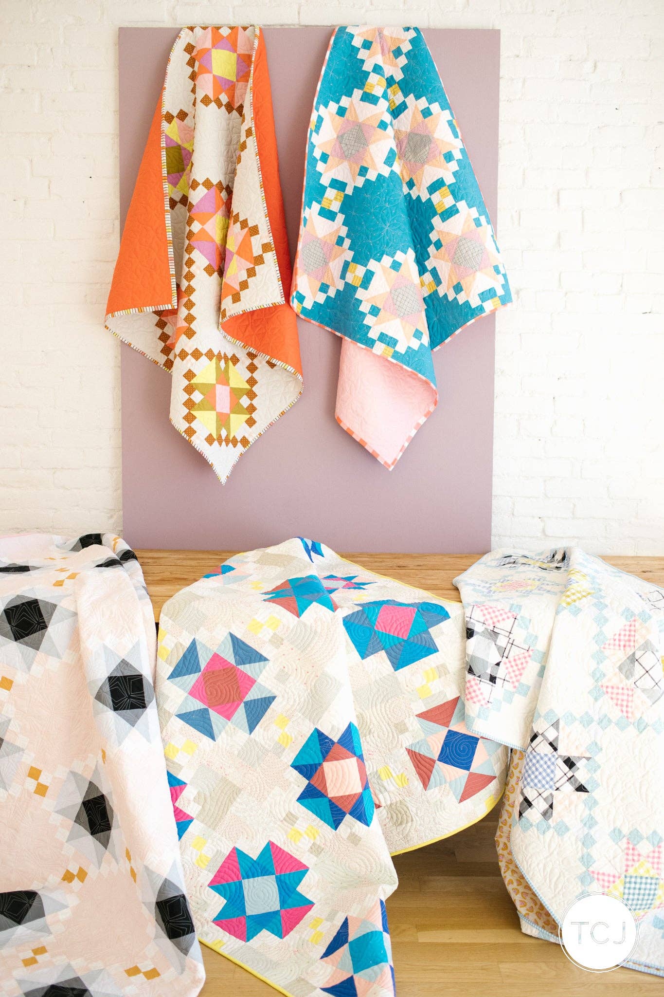 Then Came June - Wholesale Craft Sewing Kit - Champagne Quilt Pattern - Printed14