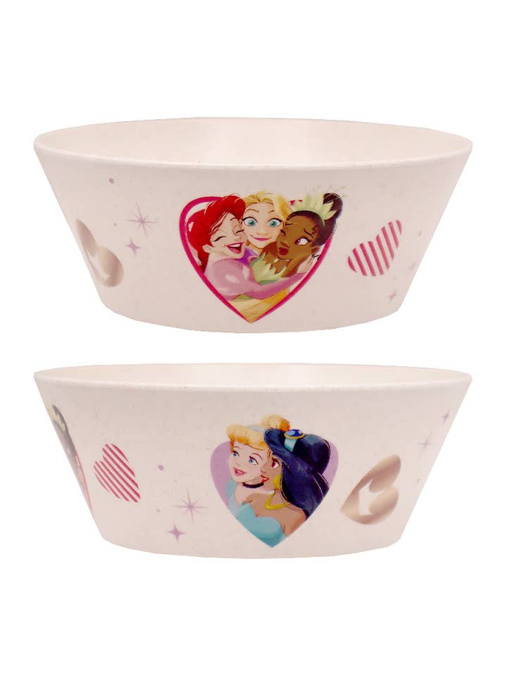 UPD PNSI-0360 Disney Princess 6in Bamboo Bowl - 36 pcs for wholesale by PINEAPPLE Beauty