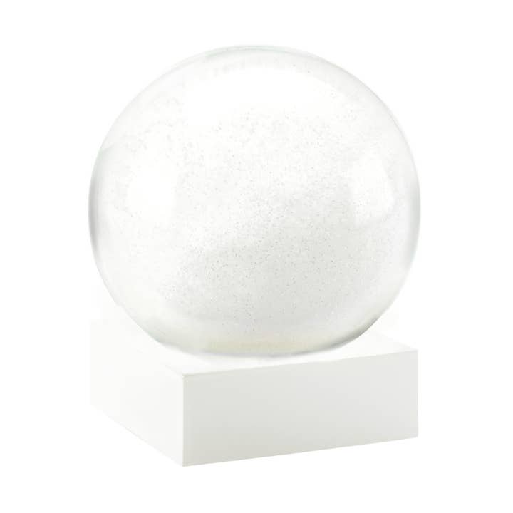 CoolSnowGlobes - Wholesale Snow globe - Serenity Sphere White Snow Globe0