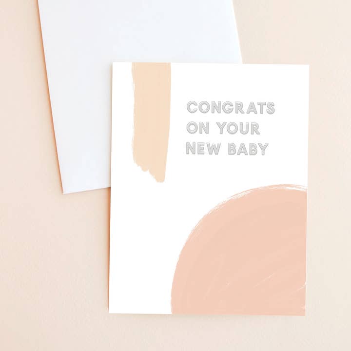 Congrats on Your New Baby - Greeting Card for wholesale by Made by Marigold