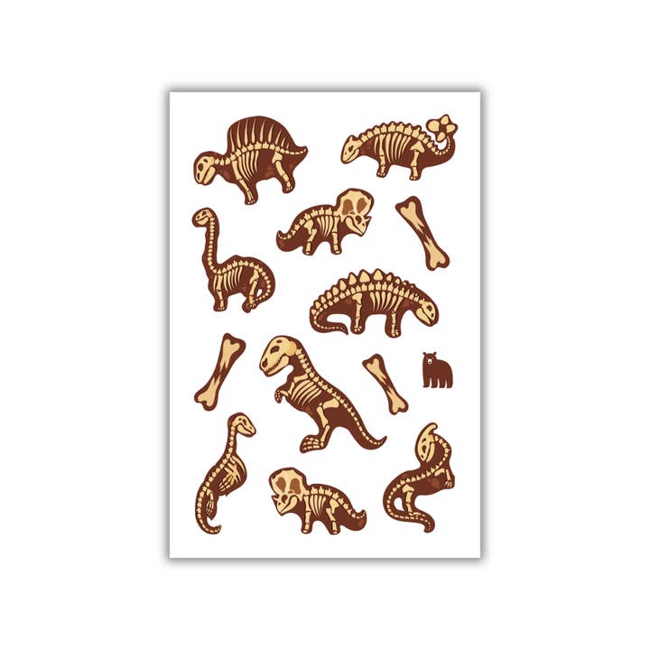 Dino Digs for wholesale by Four Bears Sticker Club
