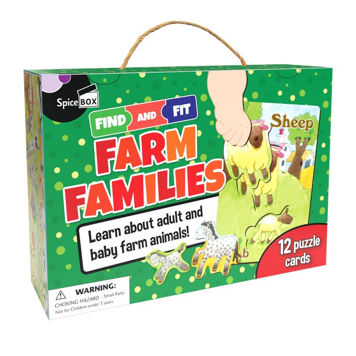 Familias de granjeros de Match & Learn para venta al por mayor de SpiceBox Product Development LTD